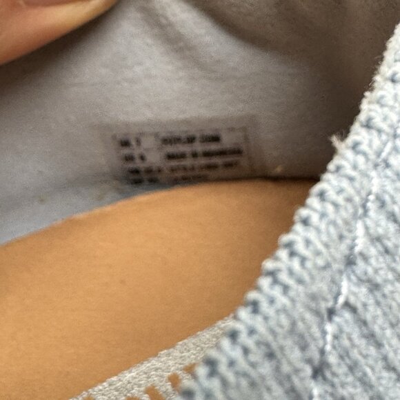 Fit Flop Allegro Knit Blue Ballet Flats Round Toe Slip On Comfort Shoe Women’s 9 - Picture 6 of 8